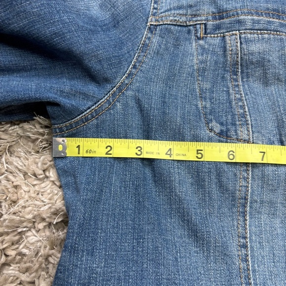 Anthropologie Classic Blue Jean Jacket - Picture 5 of 9